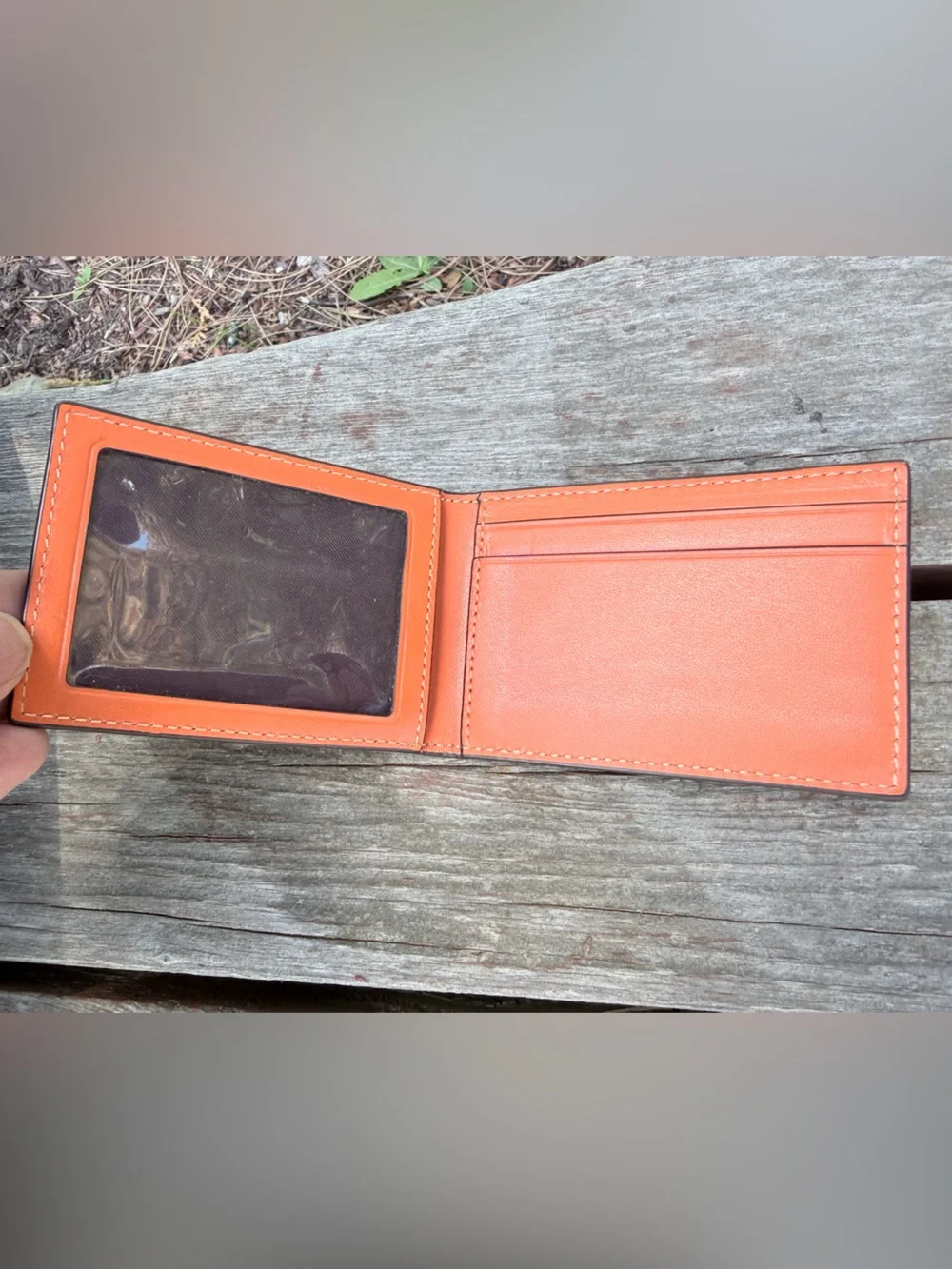 Vintage-Style Coach Wallet